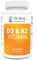 Dr. Berg Vitamin D3 K2 w/ MCT - Includes 2,000 IUs of Vitamin D3 & 50 mcg MK7 Vitamin K2 - No Added Sugars, Maltodextrin or Corn Syrup - 120 Capsules