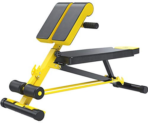 YHRJ Hantelbank Schräg Negativbank Trainingsbank Home Verstellbarer Ab Roman Hocker,Multifunktionale Hantelbank Zum Sitzen,Trainingsgeräte Für Männer Und Frauen Können 250 Kg Laden