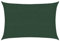 vidaXL Vela Parasole 160 g/m² Verde Scuro 2x3 m in HDPE