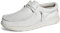 Bruno Marc Mocasines Casual de Mujer Plano Loafers Cómodos Tranpirable Primavera Verano Otoño Brillo Plateado SBLS225W Talla 40EU/8.5US