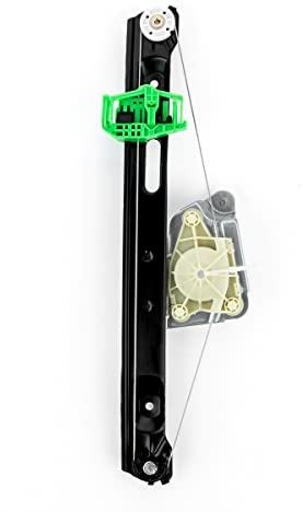 LST Elektrischer Fensterheber ohne Motor hinten rechts für 4/5-Türer | Kompatibel mit BMW 1er E87 2004-2011, mit Komfortfunktion, Fensterführung, Fensterhebermechanismus, Antrieb