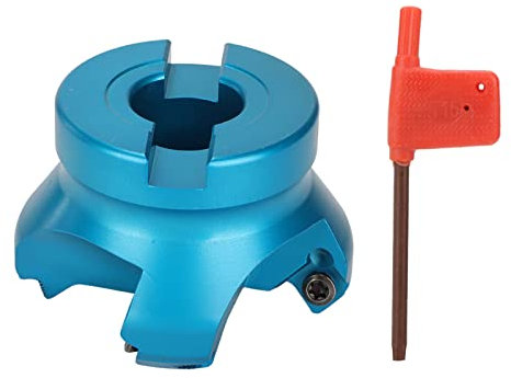 Fraise à surfacer pour tour, tête de fraise à surfacer 4 flûtes pour l'usinage précis du métal