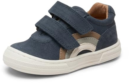 Bisgaard Unisex Rainbow Low Sneaker, Marine, 24 EU