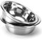 COMESOON 2 Pack 8 Stainless Steel Dog Bowls 50oz Thickened Durable Replacement Dog Food Bowls for Food and Water, Fit for COMESOON Dog Bowl Stand DB-B01/DB-B03