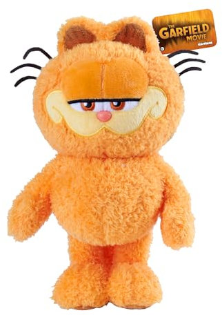 Animagic Classic Garfield, Plüsch Spielzeug ab 2 Jahren, Kuscheltier Kater Garfield, Für Kinder Fans des berühmten schlafenden Katers Garfield, Geschenkidee für Geburtstag