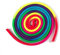 Cuerda de gimnasia, cuerda de color arcoíris para gimnasia rítmica, cuerdas de saltar de entrenamiento, cuerda de saltar de gimnasia, cuerda de entrenamiento de arte sólida para competición (arcoíris)