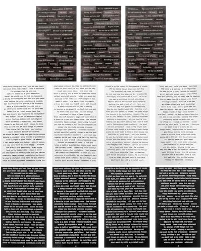 8 Inspirational Good Word Stickers, 3 Text Bar Stickers, Capital Letter Stickers, Self-Adhesive Alphanumeric Stickers, Card Decoration Stickers