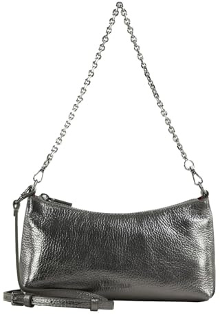 Coccinelle Leder Umhängetasche Schultertasche Aura Mini Bag Grained Leather