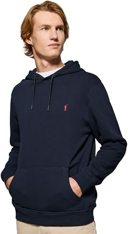 Polo Club Kapuzensweatshirt mit Taschen und Rigby Go-Stickerei