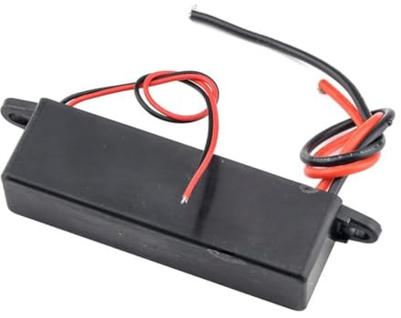 WheatThrive Generatore ad alta tensione, Generatore di impulsi, Modulo Boost 20000V, Generatore regolabile per spruzzatore elettrostatico, Ingresso CC 12V, Alloggiamento ABS compatto per progetti fai