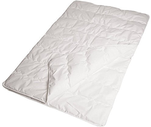 Softsan 4 Jahreszeiten Bettdecke Protect Bioactive 135x200 cm, für Allergiker, integriertes Encasing/Milbenschutz. Zweiteilig für Sommer Winter und als Übergangsdecke