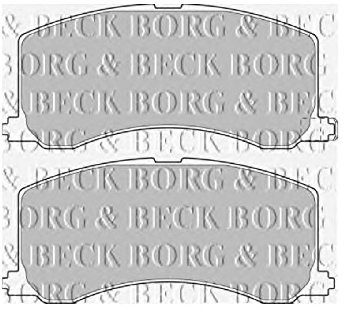 Borg & Beck BBP1522 Brake Pads To Fit Suzuki (F) R90 approved