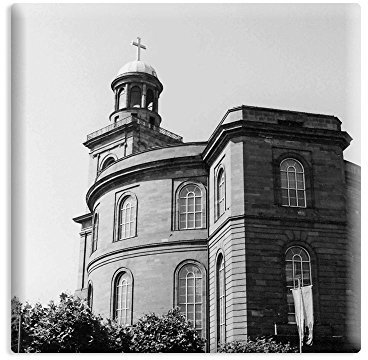 Kühlschrankmagnet Frankfurt - 5 x 5 cm - Magnet mit Fotokunst-Motiv: Paulskirche