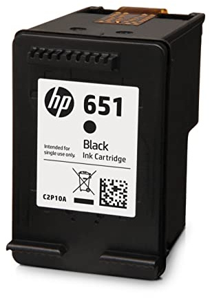 HP 651 Ink C2P10AE Black