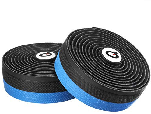 Prologo Onetouch 2 Lenkerband, schwarz/hellblau, One Size