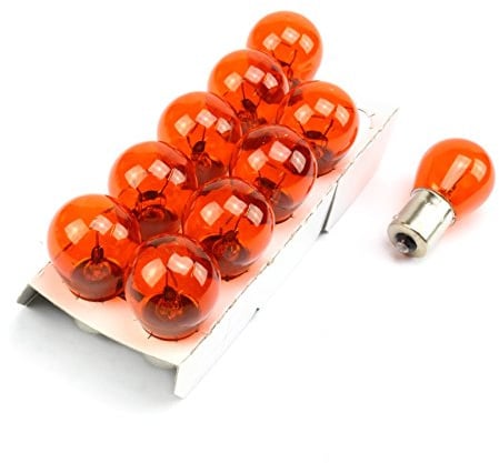 10 Stück Set KFZ Auto Beleuchtung PROFIPRODUKT Metallsockel Halogen 12V Autolampen (10x PY21W)