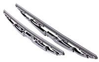 OXIMO Scheibenwischer Set Auto - Wischerblätter Set - Autoscheibenwischer Vorne - Auto Zubehör - kompatibel mit BMW 5 (E39), BMW 5 (E39), Peugeot 607 (Z8, Z9), Black