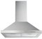 Respekta Dunstabzugshaube / Kaminhaube 60 cm / Edelstahlgehäuse / Abluft - und Umluftfunktion / CH44078-60IX-A / A / 56 – 70,3 dB