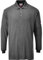 Portwest FR10GRRXL FR Anti-Static Long Sleeve Polo Shirt, X-Large, Grey