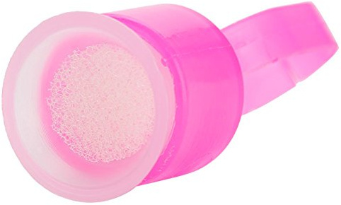 Bague Tasses, Encre de Tatouage Bague Tasses Microblading Pigment Colle Porte-Maquillage Bagues de Maquillage Bagues de Colle Palette Bagues en Plastique avec éponge (50)