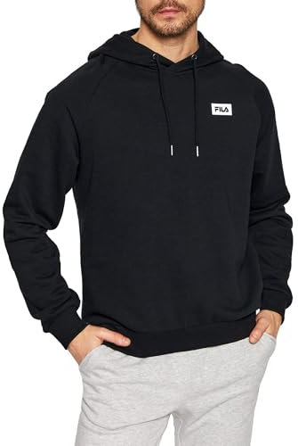 FILA Herren Belfort Kapuzenpullover, Black Beauty, M