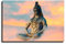 ZZHIY Der große Gott. Lord Shiva Poster, dekoratives Gemälde, Leinwand, Wandkunst, Wohnzimmer, Poster, Schlafzimmer, 40 x 60 cm