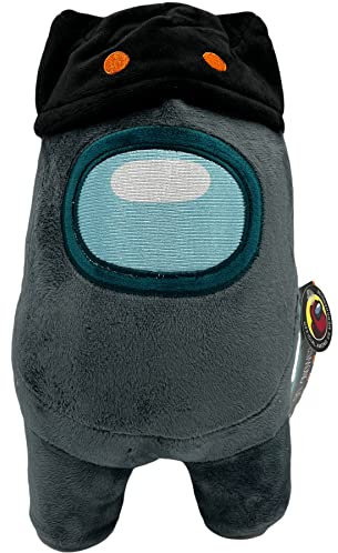 ENVI Among Us Plüschtier, 30 cm, Schwarz