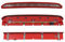 HZ-DESIGN Bremslicht 3. Bremsleuchte für Heckklappe in Smoke LED kompatibel mit Golf VI VII Polo 6R 6C AW1 Tiguan