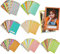 Delsen 140 Multicolor Film Photo Frame Stickers, Mini Film Fun Stickers for Fujifilm Instax Mini 9/8/7S/70/26/50S/90 Camera & Polaroid, Paper, Cartoon Style, Rectangular, Indoor Use