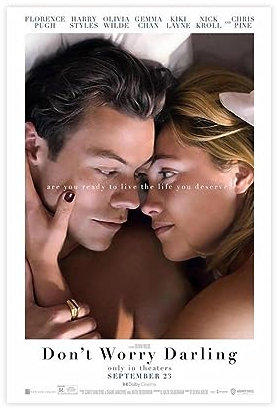 Filmposter Don't Worry Darling, Leinwand-Poster, Schlafzimmer, Dekoration, Sport, Landschaft, Büro, Raumdekoration, Geschenk, ungerahmt, 50 x 75 cm