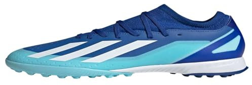 adidas Unisex-Adult X Crazylight.3 Football Boots Turf Sneaker, Bright Royal/Cloud White/Solar Red, 13