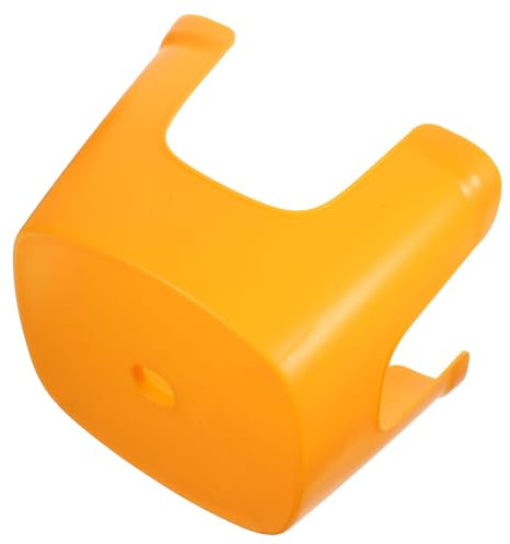 Cabilock Fußhocker aus Kunststoff Klein Rutschfest Toiletten Tritthocker Pvc Tragfähig Vielseitiger Sitzhocker für Bad Wohnzimmer und Büro