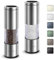 TLYSXPRO Salt and Pepper Grinder Set with Adjustable Coarseness | Manual Pepper Mill Grinder with Refillable Design | Ceramic Core | Kitchen Essential (2 Packs, Stainless Steel)