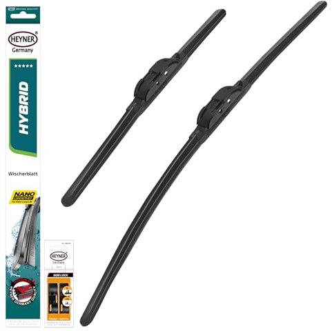 HEYNER® Scheibenwischer Set passend für OPEL ASTRA H Caravan (08.2004-03.2010) HYBRID Flachbalkenwischer