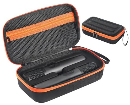 Mikrofon-Aufbewahrungskoffer, Hartschalen-Reisetasche Für J-BL partybo-x Wireless-Mikrofon Und Zubehör,Mikrofon-aufbewahrungsbox Dj-kabeltasche Hüllen Und Taschen Für Reisen Kabelloses Mikrofongehäuse