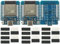 EPLZON 3 Piezas ESP32 Mini Placa de Desarrollo NodeMCU WiFi Bluetooth módulo Placa de Desarrollo CH9102F Chip Compatible con Arduino con Pines, Interfaz Tipo C