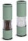 TLYSXPRO Salt and Pepper Grinder Set with Adjustable Coarseness | Manual Pepper Mill Grinder with Refillable Design | Ceramic Core | Kitchen Essential (2 Packs, Sage)