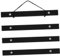 Angoily Bildclip bildhalterungen Picture Frame Wand polsterung plakatständer Bilderrahmen Hängen -Posterrahmen Magnet Plakatrahmen zum Aufhängen Bildaufhänger aus Kiefernholz hölzern Black