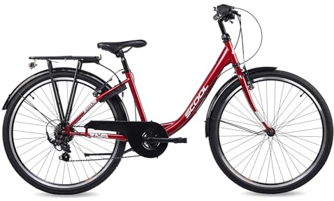 S’COOL Kinderfahrrad 20, 24, 26 Zoll, 6-Gang Kettenschaltung, Chix, Körpergröße 115–165 cm, 6–14 Jahre, Schulweg & Alltag, für Jungen & Mädchen