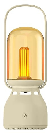 ALEENFOON Lampe Camping avec Haut-parleur Sans Fil, Lampe de Camping Portable avec Fonctions BT et TWS,LED Lampe Rechargeable Exterieur pour Tente, Situations D'urgence, Jardin, Pêche, Randonnée