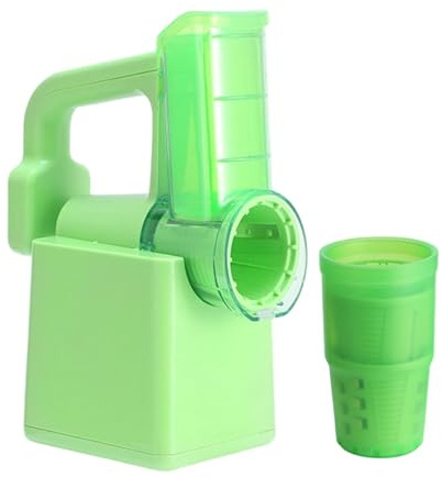 Laikoutd Rebanador De Alimentos con Hoja Acero Inoxidable Procesador Queso Eléctrico Recargable Herramienta Cocina Rallador Verduras Inalámbrico