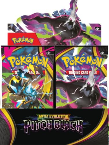 Pokémon TCG: Mega Evolution Pitch Black 1 x Booster Pack