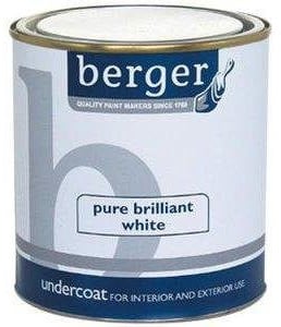 Berger Undercoat 500ml White Water-based Matte Interior Paint