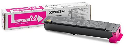 Kyocera Mita TK5215M Original Toner Pack of 1 | Drucker Toner kompatibel für TASKalfa 406ci. Tonerkartusche