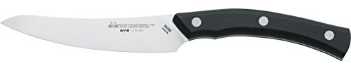 Due Cigni 2C 900 Arne Line Coltello da Bistecca Cucina, 11 cm, Acciaio Inox, Nero