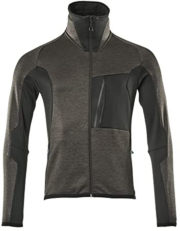 Mascot 17103-316-1809-L Fleecepullover Mit Reißverschluss Größe in dunkel anthrazit/schwarz, L