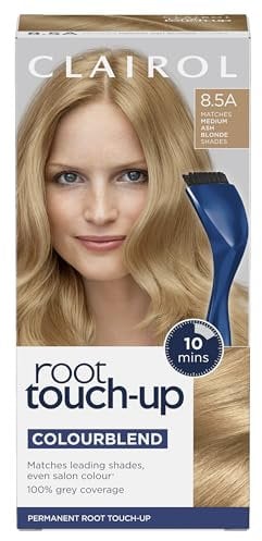 Clairol Root Touch-Up Permanent Hair Dye, 8.5A Medium Champagne Blonde