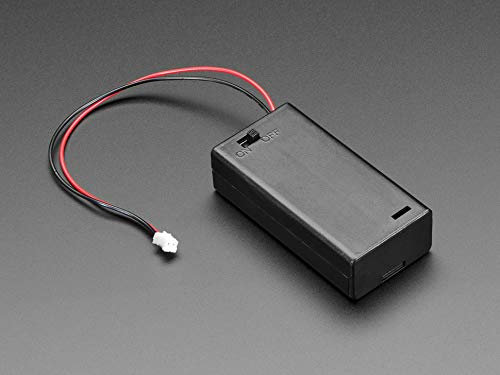 Adafruit 4193 2 x AA Battery Holder with On/Off Switch & JST PH Connector