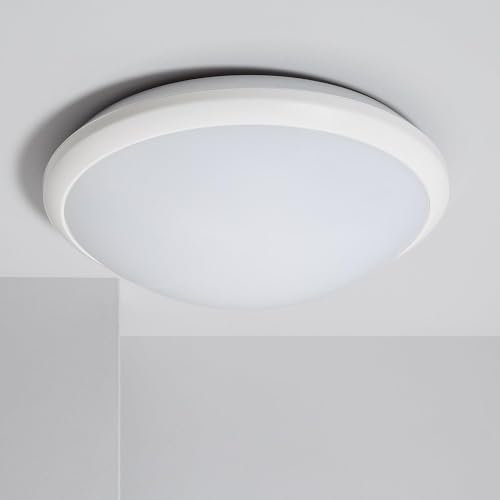 LEDKIA LIGHTING LED-Deckenleuchte 20W Rund mit Bewegungsmelder Radar Ø350 mm 4500K Neutralweiß für Wohnzimmer, Küche, Schlafzimmer