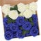N&T NIETING Fiori Artificiali, Rosa Artificiali 25 Pezzi Schiuma Teste di Rose Finte Aspetto Reale con Foglia e Gambo Regolabile per DIY Matrimoni Mazzi Nuziale Festa Casa Stanza Decorazioni ()